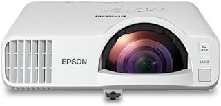 Epson Projetor 3LCD PowerLite L210SW de alcance curto – 16:10