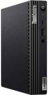 Lenovo Computador desktop ThinkCentre M70q 11DT0028US – Intel Core i5 10ª geração i5-10400T Hexa-core (6 núcleos) 2 GHz – 8 GB RAM DDR4 SDRAM – SSD 256 GB – Tiny – Raven Black – Windows