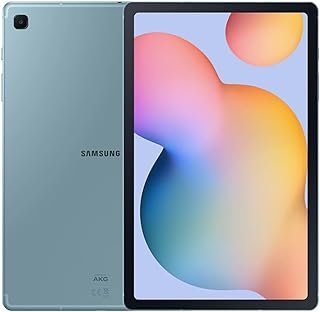 SAMSUNG Tablet Android Galaxy Tab S6 Lite de 10,4 polegadas 64 GB, S Pen incluída, design fino de metal, alto-falantes duplos AKG, bateria de longa duração, versão dos EUA, 2022, azul angorá