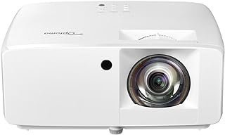 Optoma GT2000HDR Compact Short Throw Laser Home Theater and Gaming Projector, 1080p HD with 4K HDR Input, Bright 3,500 Lumens for Day and Night Viewing