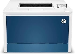 Impressora HP Laser Pro 4203DW | Laser, Colorida, Wi-Fi, USB, Branco/Azul, 110V