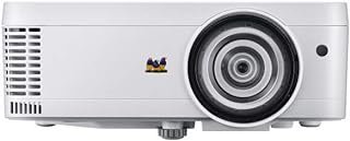 ViewSonic Projetor de curto alcance rede HDMI PS600W 3700 lúmens WXGA para casa e escritório 4,5