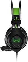 Fone De Ouvido Headset Arco Usb-P2 Preto-Verde Warrior – PH225