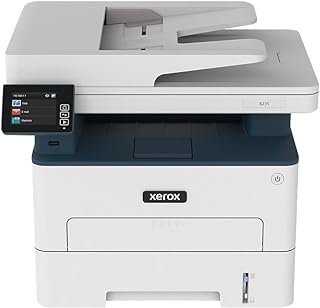 Xerox Impressora multifuncional B235, impressão/digitalização/cópia/fax, laser preto e branco, sem fio, tudo em um