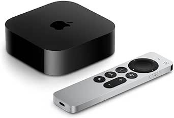 2022 Apple TV 4K Wi‑Fi + Ethernet – 128 GB (3ª geração)
