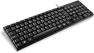 Teclado Basico Slim Laser Usb Pt Tc193Bu, Multilaser, TC193BU