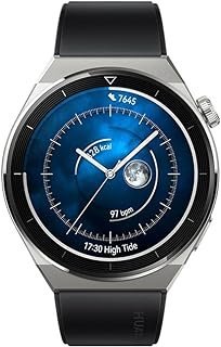 SmartWatch, HUAWEI WATCH GT 3 Pro, Cerâmica Nano cristalina, ECG, Um companheiro de saúde atencioso, Mais de 100 modos de treino (Preto)