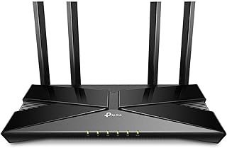 TP-Link Roteador Smart WiFi 6 (Archer AX10) – Roteador 802.11ax, 4 portas LAN Gigabit, roteador AX Dual Band, Beamforming, OFDMA, MU-MIMO, controles parentais, funciona com Alexa