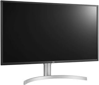 Monitor LED LG 4K UHD, 32 polegadas 4K HDR 600, Prata