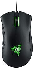 Mouse gamer Razer DeathAdder Essential: Sensor óptico 6400 DPI – 5 botões programáveis -Preto clássico