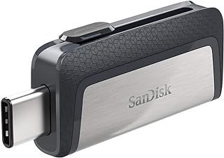 Pen Drive SanDisk Ultra Dual Drive SDDDC2-032G-G46, 32GB, cinza/preto