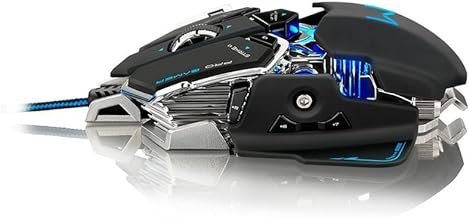 Mouse Gamer Warrior 4000 Dpi, Multilaser, MO246, Computadores e Notebook, Preto