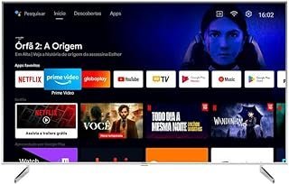 Smart TV 85” Philco PTV85F8TAGCM QLED Android TV Dolby Audio Bivolt