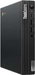 Lenovo ThinkCentre M60q Chromebox Tiny Desktop Computer, Intel Core i3-1215U 1.2GHz, 8GB RAM, 128GB SSD, Chrome OS, Preto
