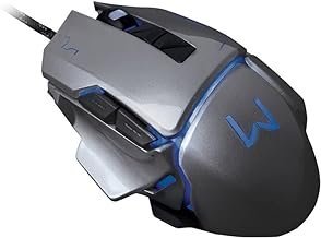 Mouse Gamer Warrior Ivor 3200DPI 7 Botões Controle DPI Grafite – MO262