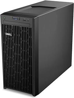 Servidor Torre Dell PowerEdge T150 MP2 3ª Geração Intel Xeon E-2324G 16GB 2x480GB SSD SATA RAID 1