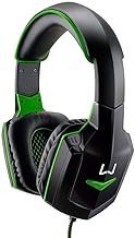 Fone de Ouvido Headset USB Dual Shock Green Led Multilaser, Warrior, Microfones e fones de ouvido