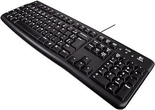 Teclado Logitech USB Membrana ABNT2 Preto K120 920-004423