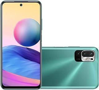Xiaomi Smartphone Redmi Note 10 128GB 4GB RAM Versão Global Lake Green – Verde