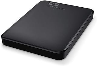 Western Digital Disco rígido externo portátil Elements USB 3.0 (WDBU6Y0020BBK-EESN), Preto, 50