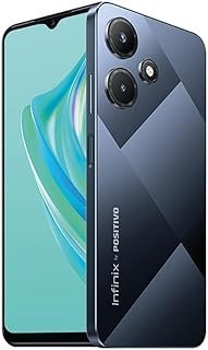 Smartphone Infinix Hot 30i, 8GB RAM 128GB, Câmera Dupla 50MP, Bateria de 5000mAh, Tela 6,6” HD+, Desbloquei por Digital e Facial, Dual Chip – Preto