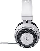 Razer Kraken Pro V2 Fone de ouvido analógico para jogos com microfone retrátil para PC, Xbox One e PlayStation 4, branco, 3.5mm, RZ04-02050200-R3U1
