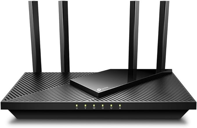 TP-Link Roteador AX1800 WiFi 6 (Archer AX21) – Roteador de Internet Sem Fio de Banda Dupla, Roteador Gigabit, Easy Mesh, Funciona com Alexa – Um Dispositivo Certificado para Humanos