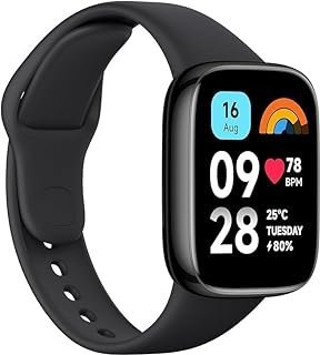 Smartwatch Redmi watch 3 active relógio Redmi Xiaomi preto