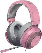 Headset Gamer Razer Kraken Pro V2 Oval, Quartz Rosa