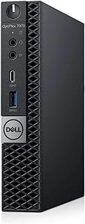 Dell Computador Desktop OptiPlex 7070 – Intel Core i7-9700T – 16GB RAM – SSD de 256GB – Micro PC