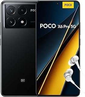 Smartphone Xiaomi POCO X6 Pro 5G 12GB+512GB NFC Dimensity 8300-Ultra 64MP triple camera 67W 120Hz AMOLED Global Version (Preto)