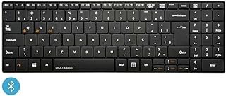 Teclado Sem Fio Slim Conexão Bluetooth Multimídia Teclas Scissor Preto – TC220