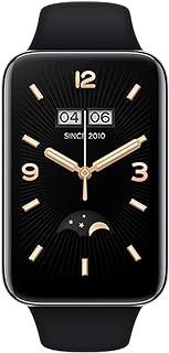 Original Xiaomi Mi Band 7 Pro GPS Pulseira Inteligente AMOLED Tela Sangue Oxigênio Fitness Traker Bluetooth Impermeável MiBand 7 Pro versão China (preto)