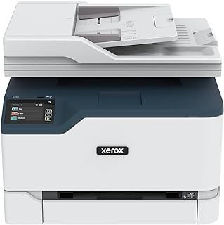 Xerox Impressora Multifuncional Colorida C235/DNI, Impressão/Escaneamento/Cópia/Fax, Laser, Sem Fio, Tudo em Um