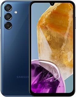 Celular Samsung Galaxy M15 5G, 6.000mAh, Câmera Tripla até 50MP, 128GB (Azul Escuro)