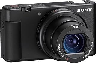 Câmera Sony ZV-1 para criadores de conteúdo, Vlogging e YouTube com tela flip e microfone