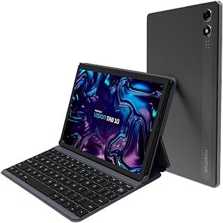 Tablet Positivo Vision TAB 10 com Capa Teclado 4GB RAM 128GB Armazenamento, Octa-Core, 13MP + Selfie 5MP, Bateria 6000mAh, Tela 10.1“ HD, Wifi AC e 4G, Full Lamination – Preto