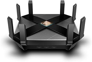 Roteador TP-Link AX6000 WiFi 6, Roteador WiFi Smart 8-Stream (Archer AX6000) – Roteador sem fio 802.11ax Next-Gen, porta WAN 2,5 G, portas LAN 8 Gigabit, MU-MIMO, CPU Quad-Core 1,8 GHz, USB 3.0