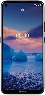 Smartphone Nokia 5.4 128GB, 4GB RAM, Tela 6,39 Pol. Câm Quádrupla com IA + Lentes Ultra-Wide Azul – NK025