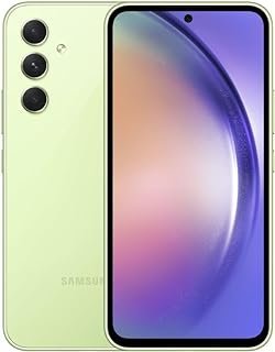 Smartphone Samsung Galaxy A54 5G 128GB 8GB RAM Tela 6.4” Câmera Tripla de até 50MP + Selfie 32MP – Verde Lima