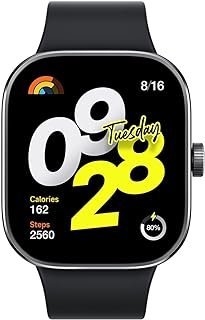 Smartwatch Xiaomi Redmi Watch 4 Hyper OS M2315W1 Obsidian Black BHR7854GL (Versão Global)