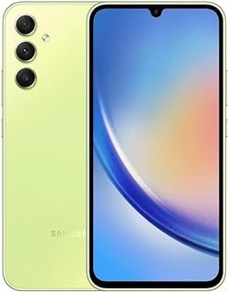 Samsung Galaxy A34 128GB 5G Tela 6.6” Dual Chip 6GB RAM Câmera Tripla de até 48MP + Selfie 13MP Bateria de 5000mAh – Verde Lima