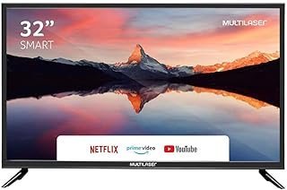 Tela 32 Pol. HD Smart Multilaser Entradas (Sem conversor digital) – TL014