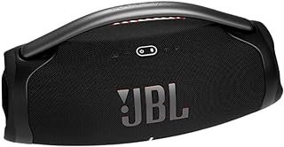 JBL Caixa de Som, Boombox 3, Bluetooth, À Prova D’água e Poeira – Preto