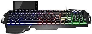 Teclado Gamer Warrior Zuberi Superfície Metal LED – TC210