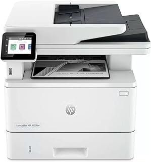 MULTIFUNCIONAL HP OPS LASER MONO 4103FDW DUPLEX REDE 40PPM A4, Cor: Branco, Tamanho: Médio