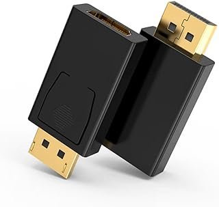 Adaptador DisplayPort (DP) para HDMI: Conecte Dispositivos DP a TVs e Monitores HDMI com Resolução 1920×1080 @ 60Hz