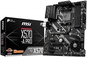 Placa-mãe Msi X570-a Pro Crossfire Amd Am4 Pci-e 4.0 Atx