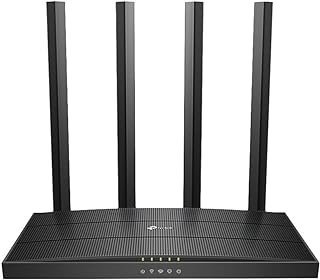TP-Link Roteador WiFi MU-MIMO sem fio AC1900 – Roteadores de internet sem fio Gigabit de banda dupla para casa, contorls parentais e QS, formação de feixe (Archer C80)