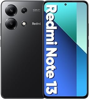 Smartphone Xiaomi Redmi Note 13 6GB+128GB Global Version Powerful Snapdragon® performance 120Hz FHD+ AMOLED display 33W fast charging with 5000mAh battery (Black)